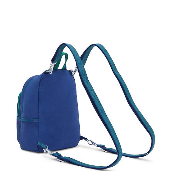 Mochilas Kipling Delia Compact Convertible Azules | MX 1557QM